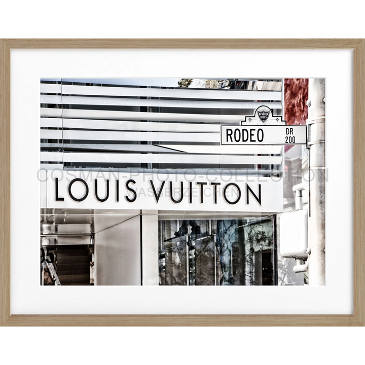 Poster Kalifornien Beverly Hills ’Louis Vuitton’ HW03