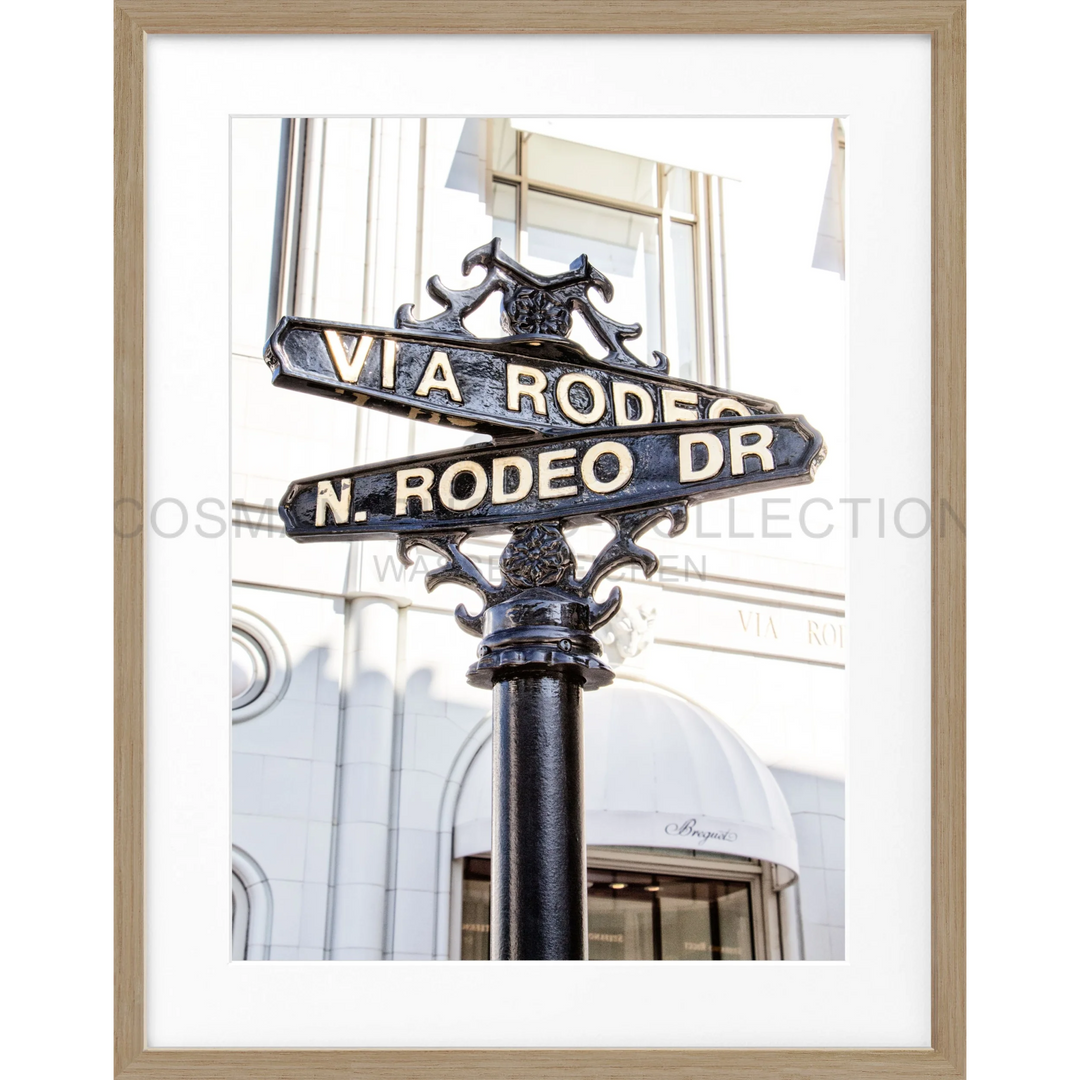 Poster Kalifornien Beverly Hills ’Rodeo Drive’ HW04