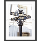 Poster/Fotografie Kalifornien Beverly Hills ’Rodeo Drive’ HW04