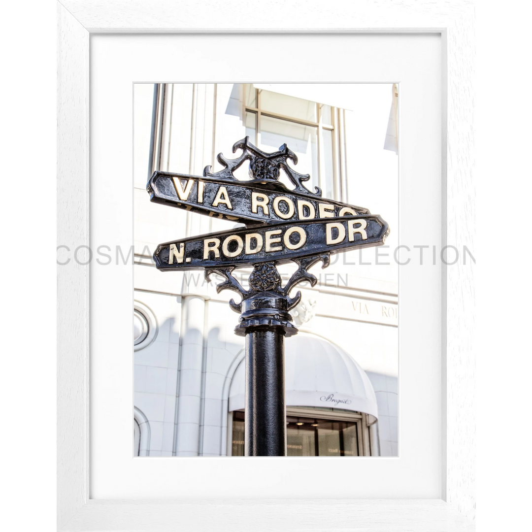 Poster Kalifornien Beverly Hills ’Rodeo Drive’ HW04