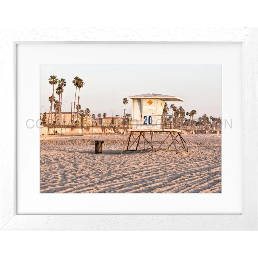 Poster Kalifornien Huntington Beach ’Lifeguard’ K155