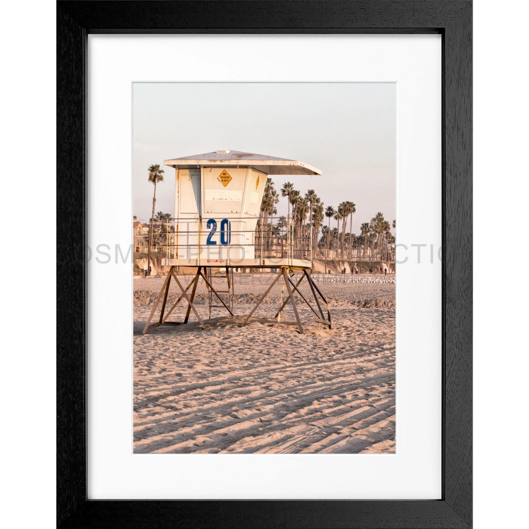 Poster Kalifornien Huntington Beach ’Lifeguard’ K155A