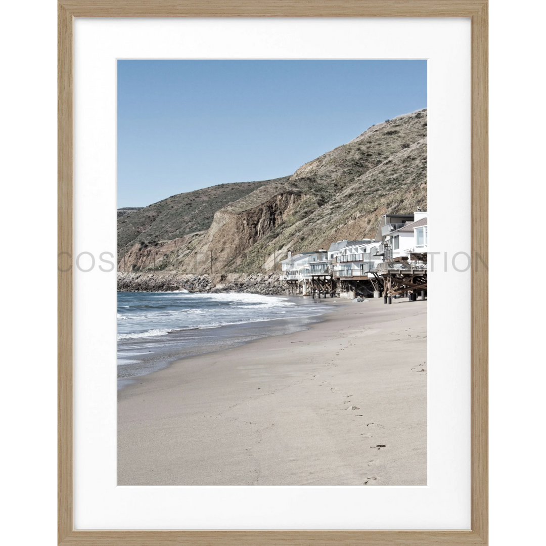 Poster Kalifornien Malibu ’Beach House’ K58 - Poster