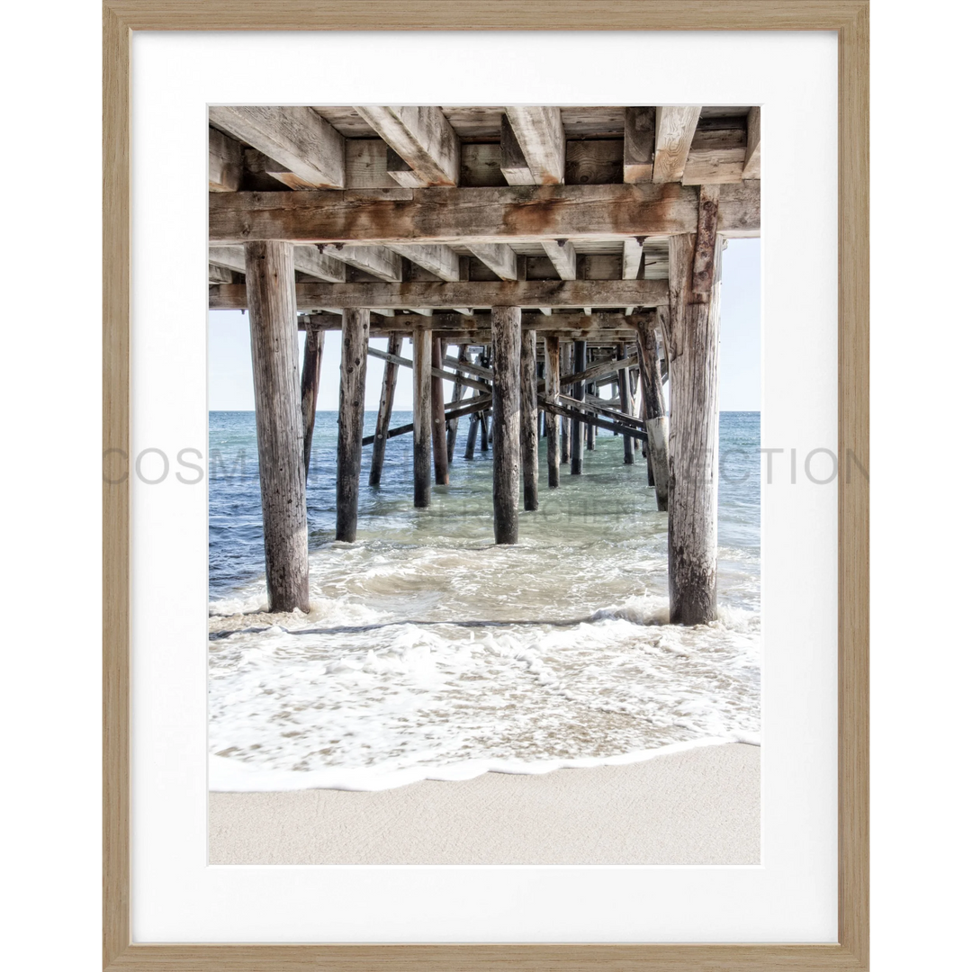 Poster Kalifornien Malibu ’Pier’ K66 - Eiche Furnier