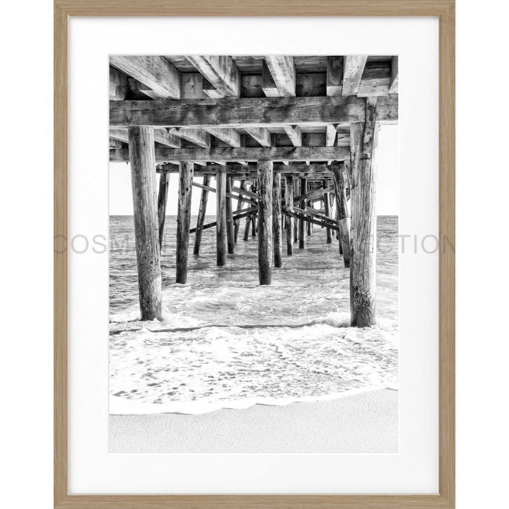 Poster Kalifornien Malibu ’Pier’ K66 - Eiche Furnier