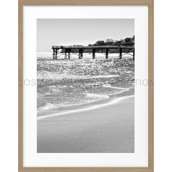 Poster Kalifornien Malibu ’Pier’ K76 - Eiche Furnier