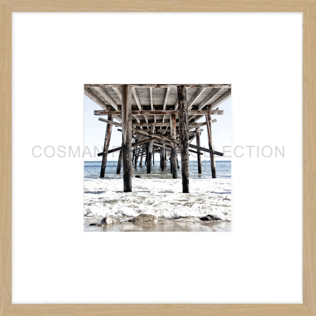 Fotografie Kalifornien Malibu ’Pier’ K85O - 43x43cm