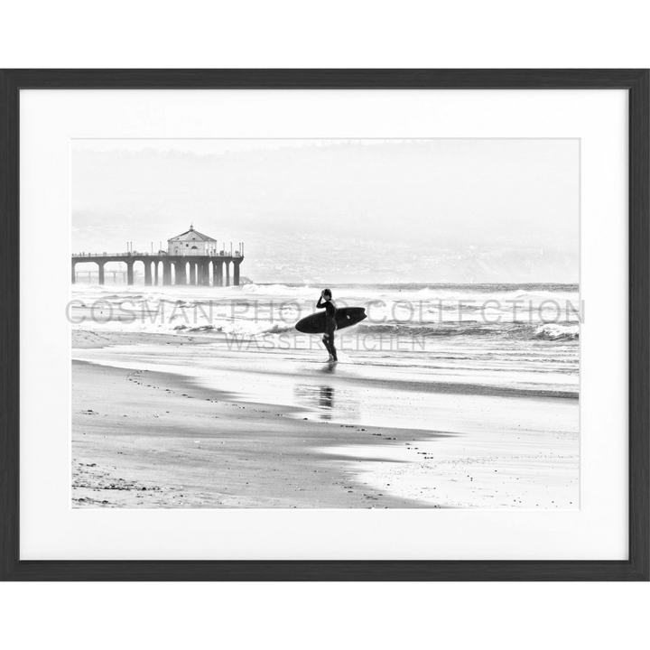 Poster Kalifornien Manhattan Beach ’Surfer’ K192A