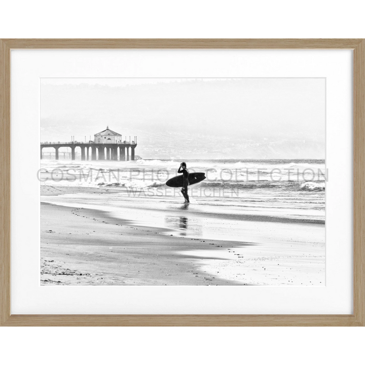 Poster Kalifornien Manhattan Beach ’Surfer’ K192A