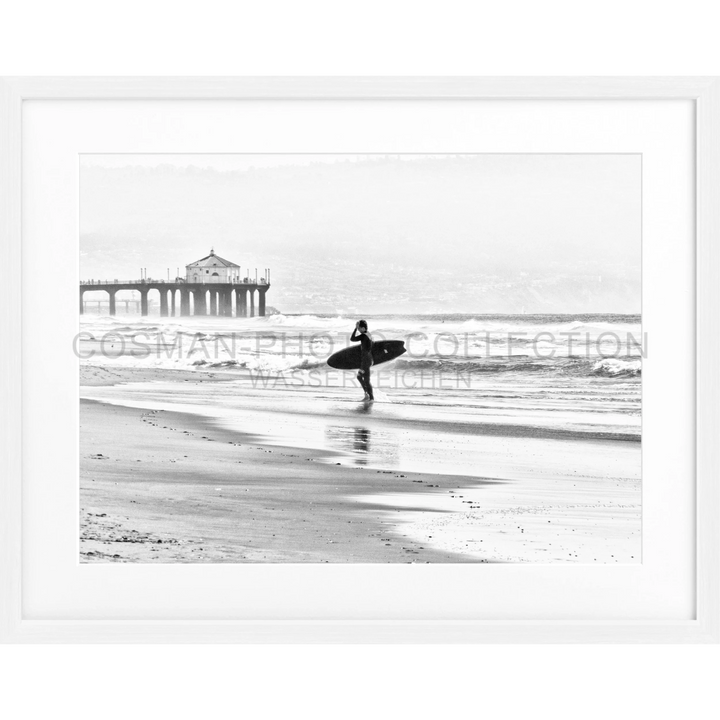 Poster Kalifornien Manhattan Beach ’Surfer’ K192A