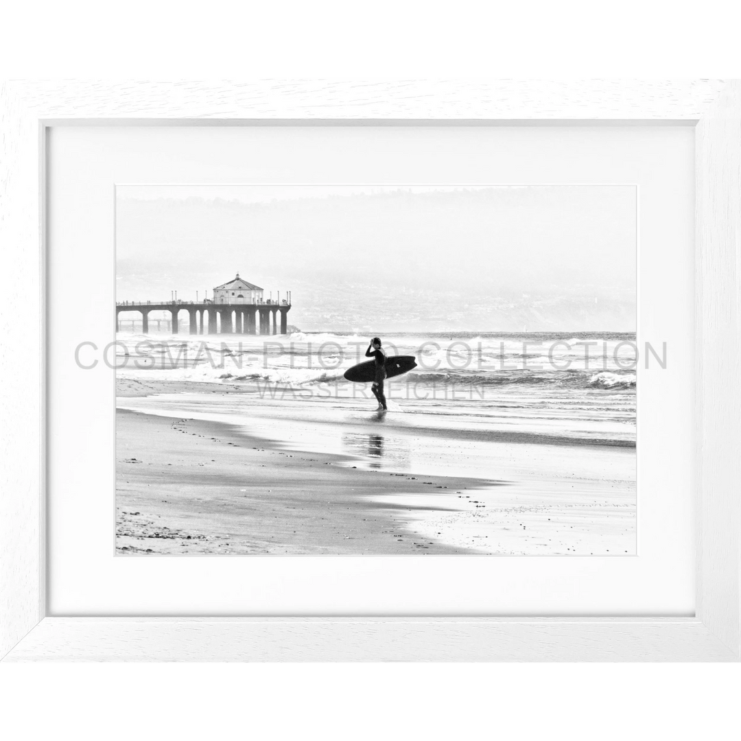 Poster Kalifornien Manhattan Beach ’Surfer’ K192A