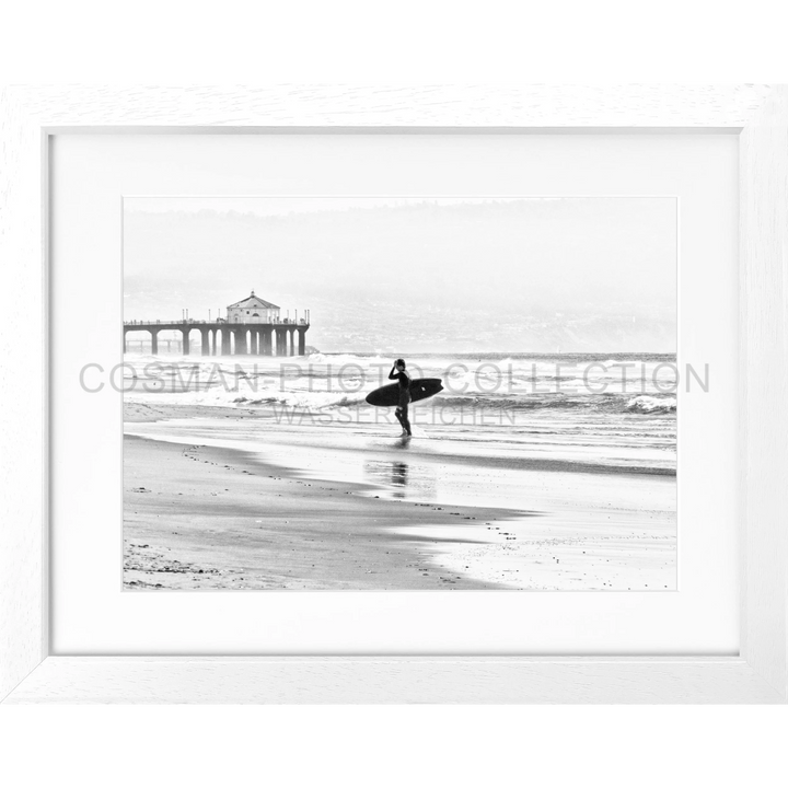 Poster Kalifornien Manhattan Beach ’Surfer’ K192A