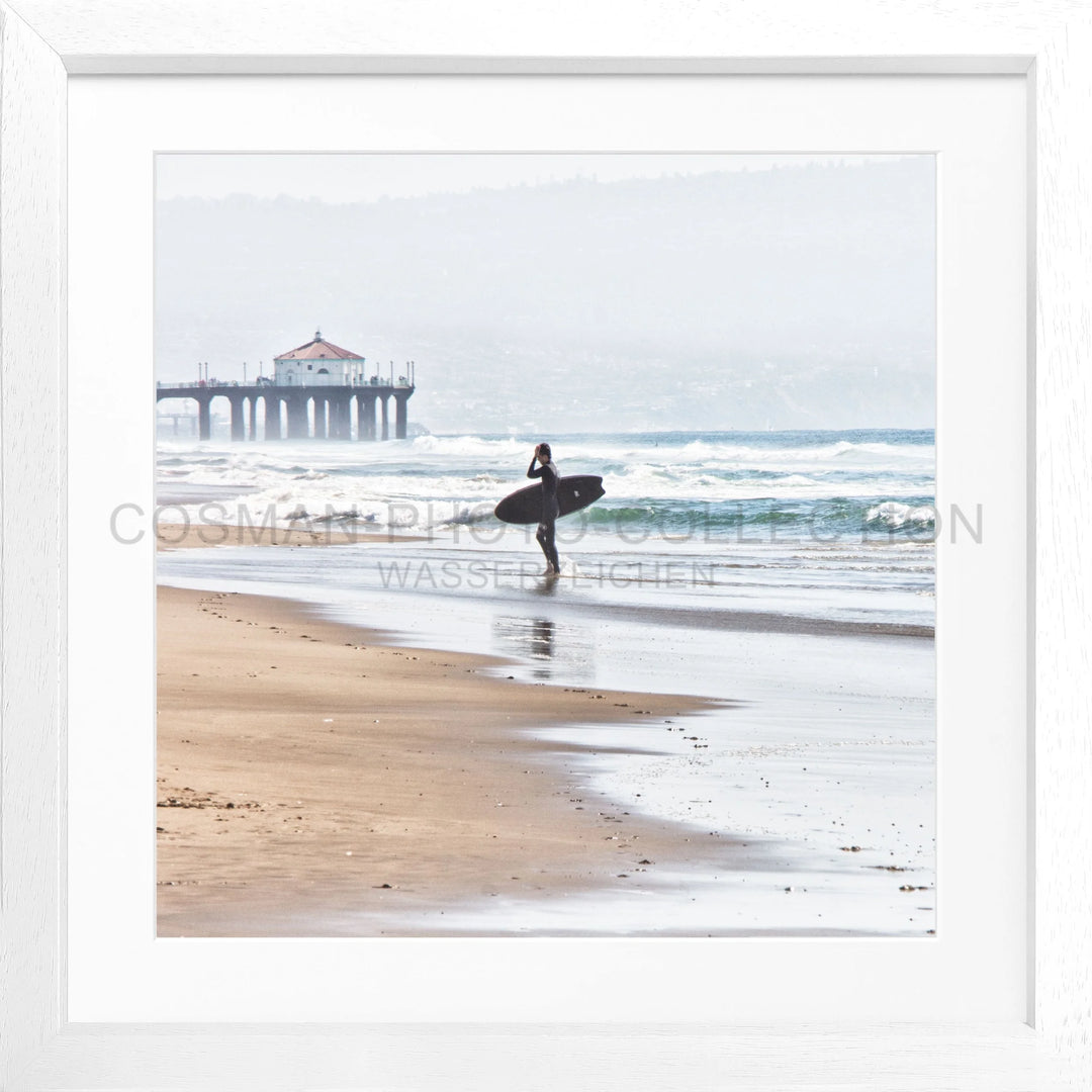 Poster Kalifornien Manhattan Beach ’Surfer’ K192Q