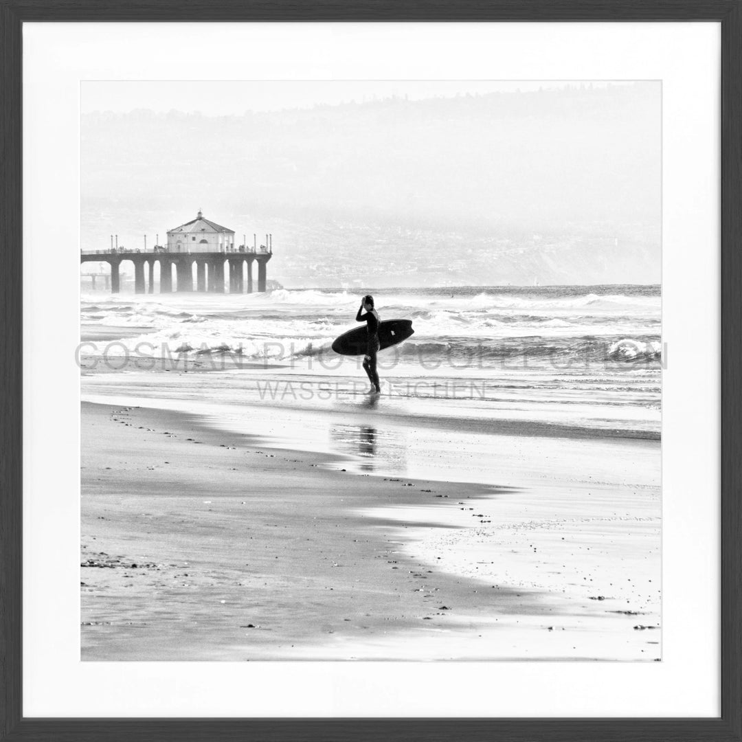 Poster Kalifornien Manhattan Beach ’Surfer’ K192Q