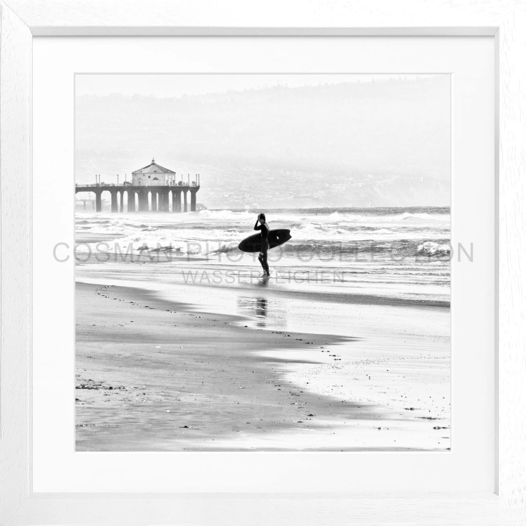 Poster Kalifornien Manhattan Beach ’Surfer’ K192Q