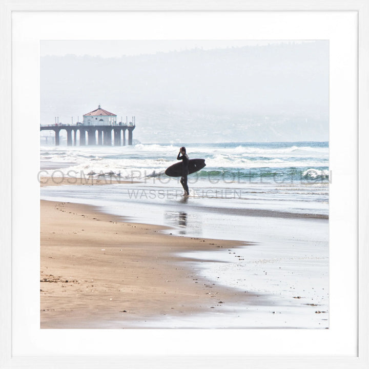 Poster Kalifornien Manhattan Beach ’Surfer’ K192Q