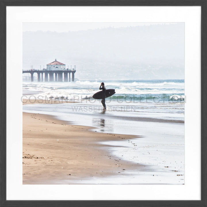 Poster Kalifornien Manhattan Beach ’Surfer’ K192Q