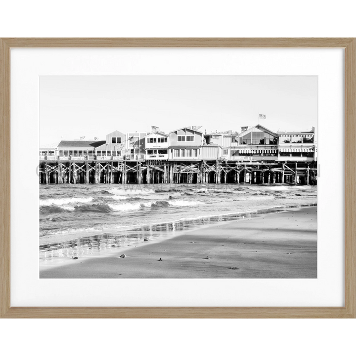 Poster Kalifornien ’Pier Monterey’ K02 - Eiche Furnier