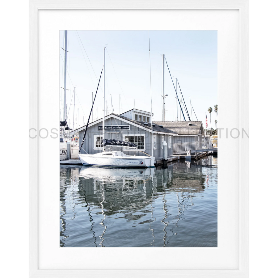 Poster Kalifornien Santa Barbara ’Boat House’ K24 - Poster