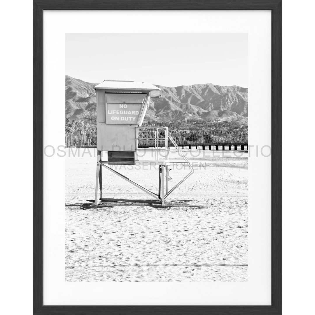 Poster Kalifornien Santa Barbara ’Lifeguard’ K32