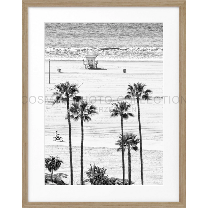 Poster Kalifornien Santa Monica ’Beach’ K135 - Eiche