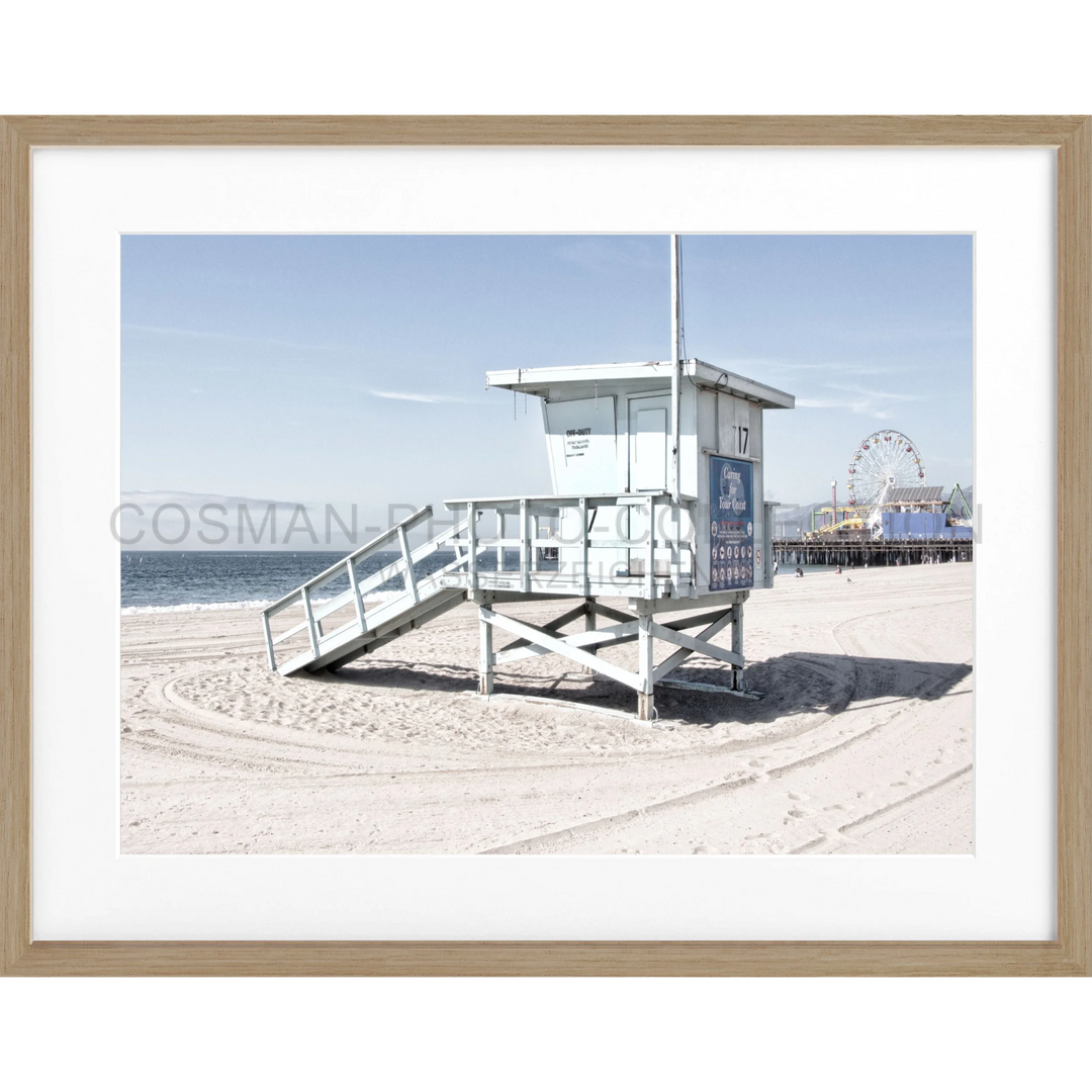 Poster Kalifornien Santa Monica ’Beach Lifeguard’ K109