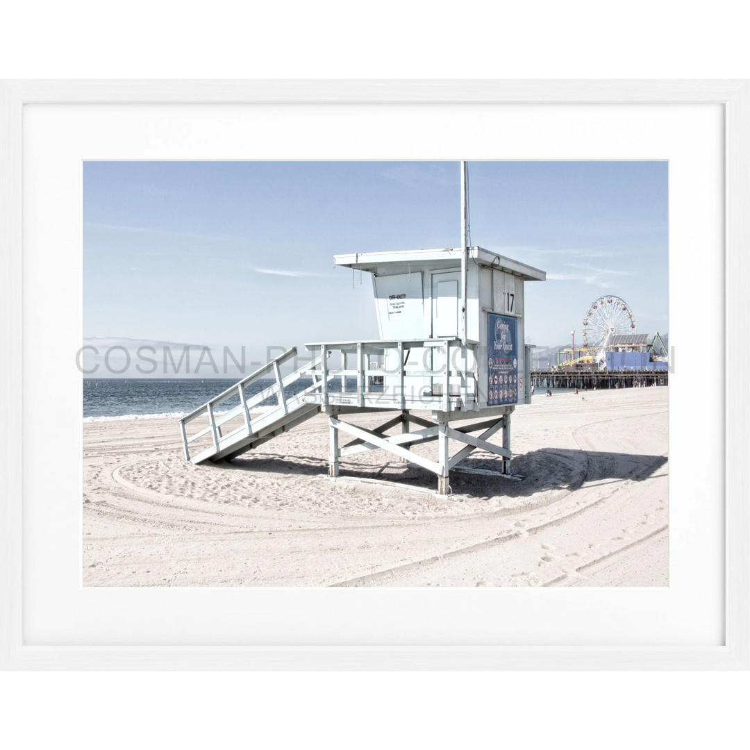 Poster Kalifornien Santa Monica ’Beach Lifeguard’ K109