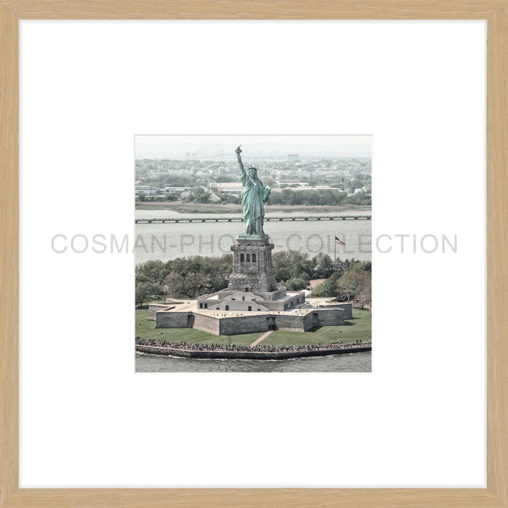 Poster ’Lady Liberty’ New York NY36OB - 43x43cm - eiche