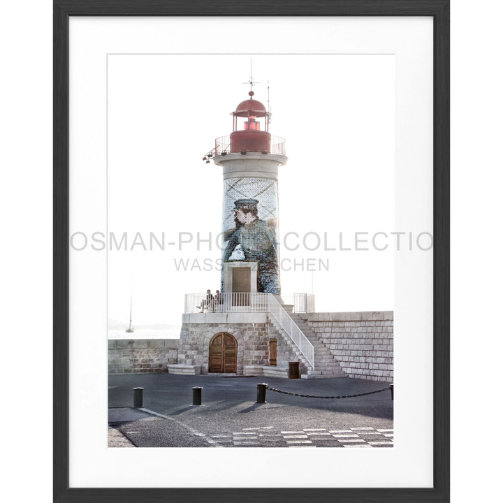 Poster Saint Tropez ST20 - Schwarz matt 1.5cm / S (25cm x