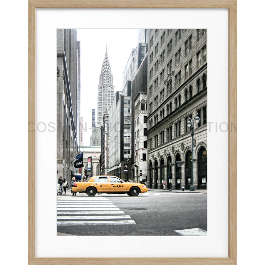 Poster New York ’Chrysler Building’ NY100 - Eiche