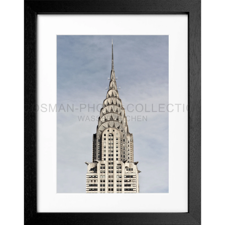 Art Deco-Spitze des Chrysler Buildings in New York City auf Poster New York NY45