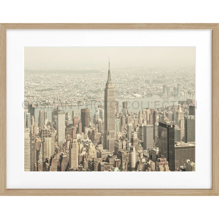 Poster New York ’Empire State Building’ NY38 - Eiche