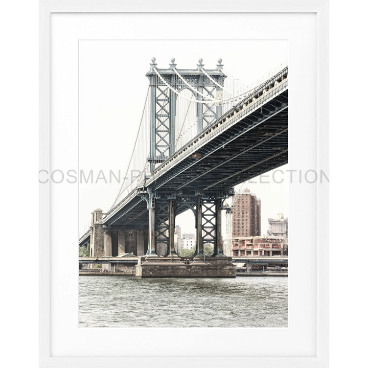 Manhattan Bridge über dem East River in New York City auf Poster New York NY44