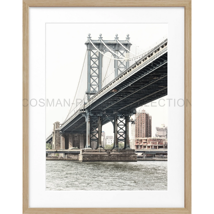 Manhattan Bridge über dem East River in New York City – Poster New York NY44