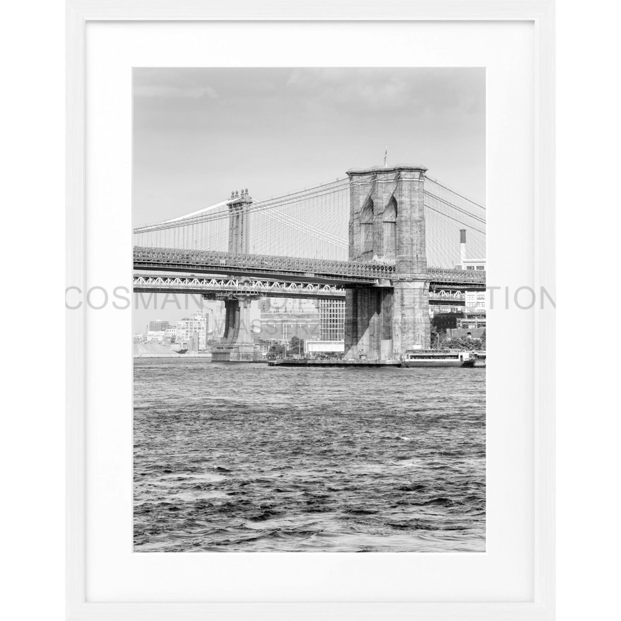 Poster New York NY111 - Weiss 1.5cm / S (25cm x 31cm)