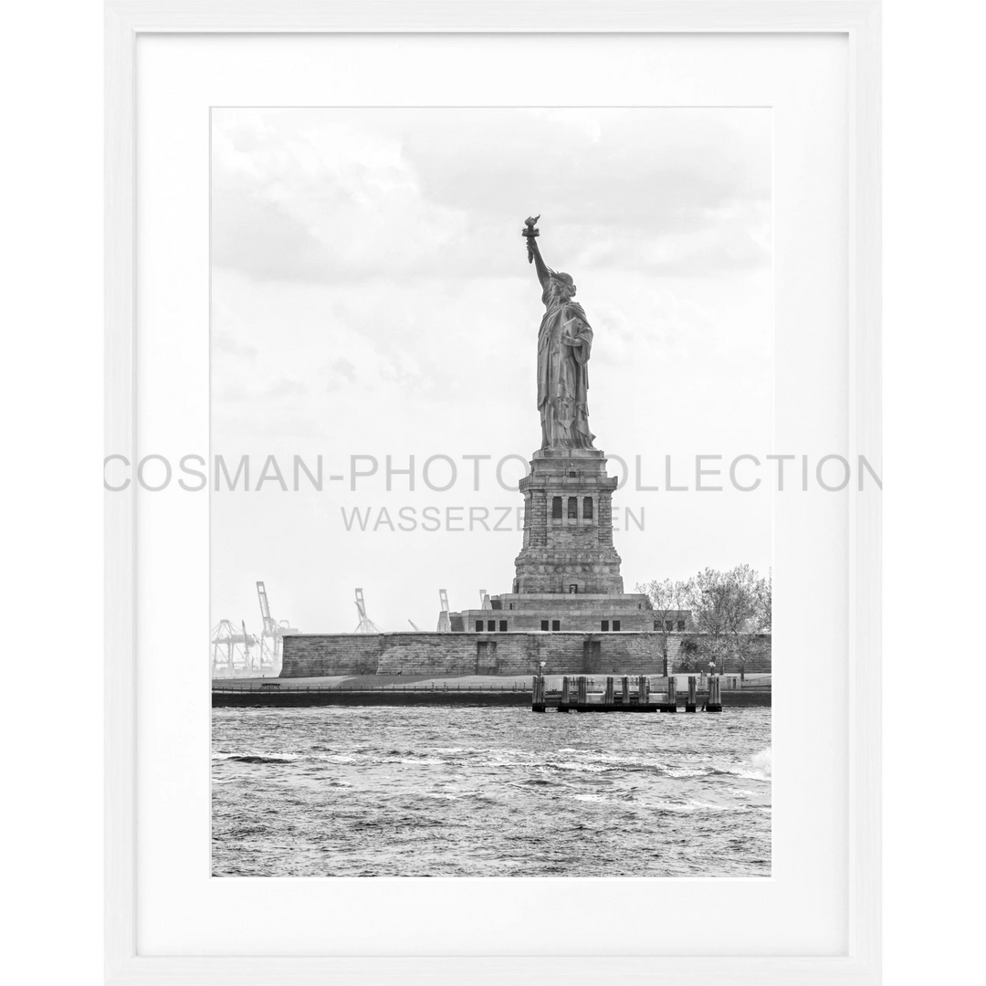 Poster New York NY121 - Weiss 1.5cm / S (25cm x 31cm)