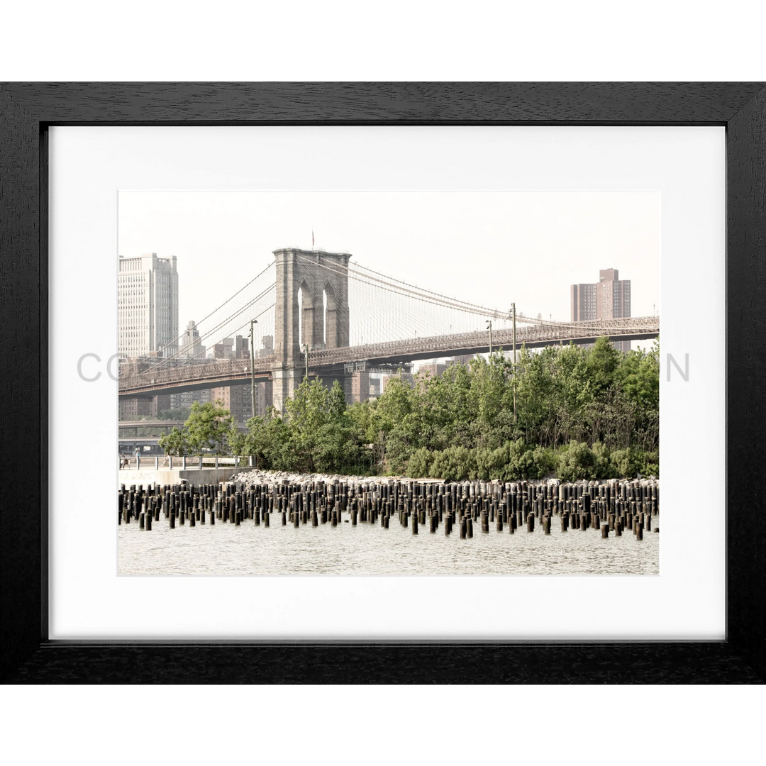 Poster New York NY122 - Schwarz 3cm / S (31cm x 25cm)