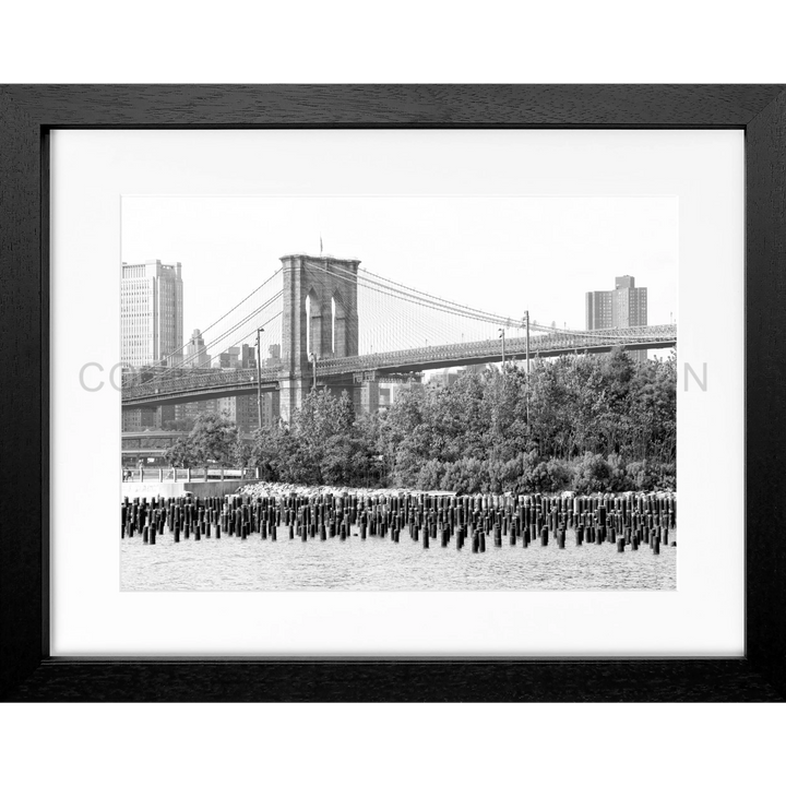 Poster New York NY122 - Schwarz 3cm / S (31cm x 25cm)