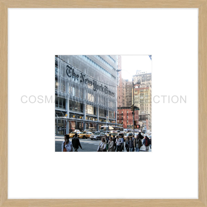 Poster ’New York Times’ New York NY62OB - 43x43cm