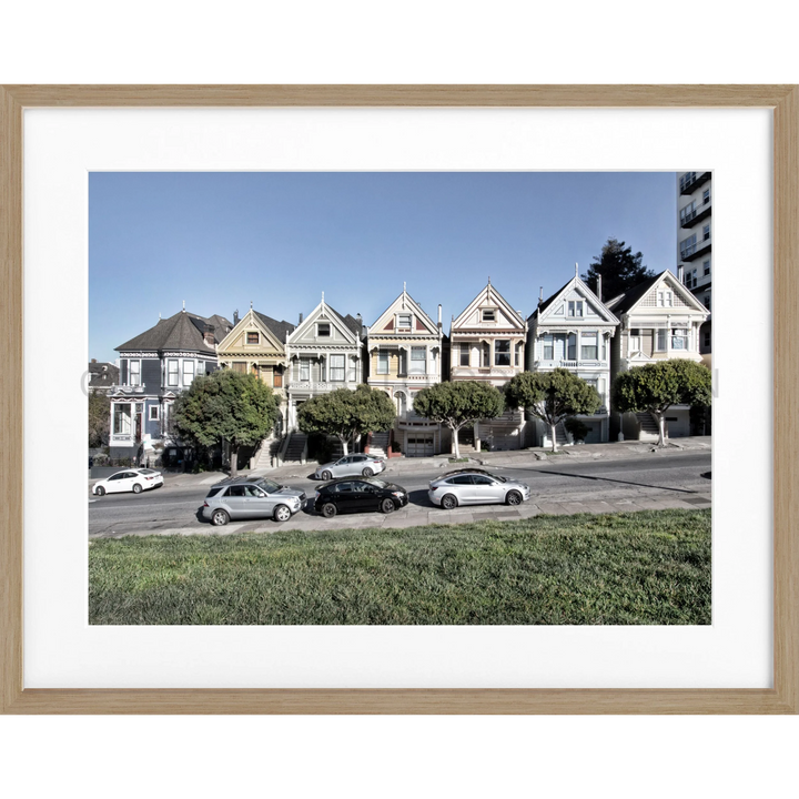 Poster San Francisco SF29 - Eiche Furnier 1.5cm / Motiv: