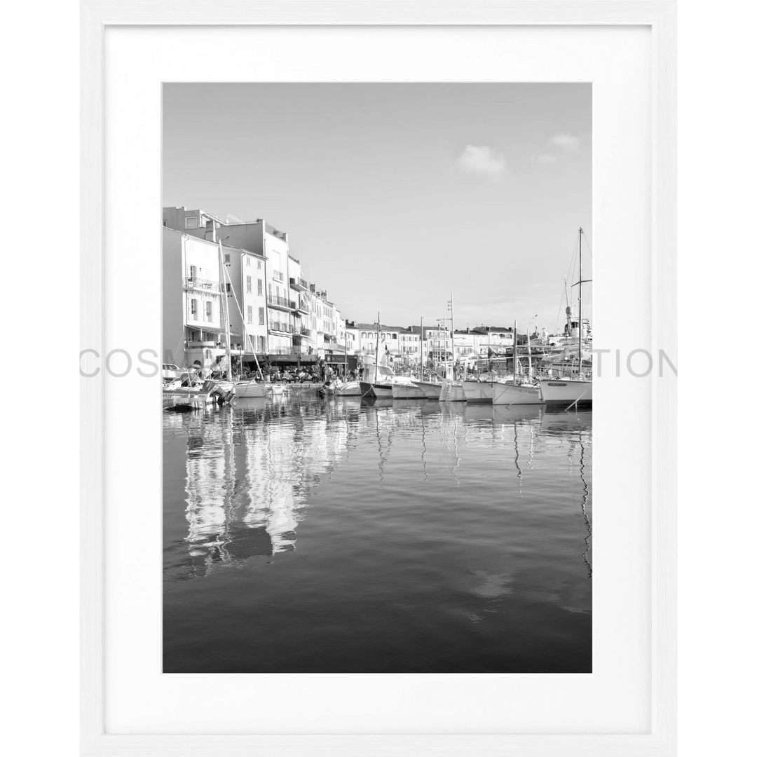 Poster Saint Tropez ST17 - Weiss 1.5cm / S (25cm x 31cm)