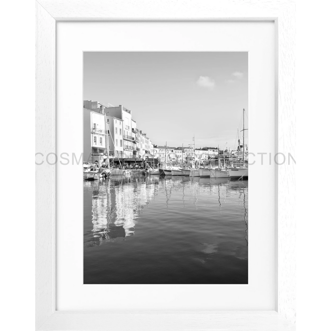 Poster Saint Tropez ST17 - Weiss 3cm / S (25cm x 31cm)