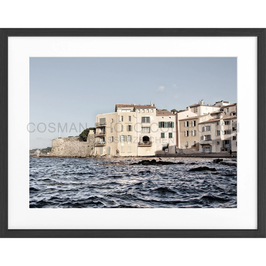 Poster Saint Tropez ST04 - Schwarz matt 1.5cm / S (31cm x