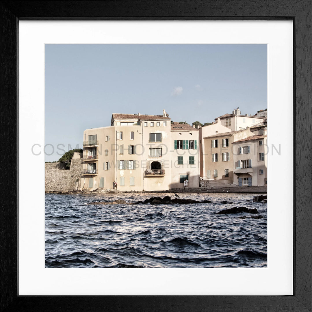 Poster Saint Tropez ST04Q - Schwarz 3cm / Motiv: farbe