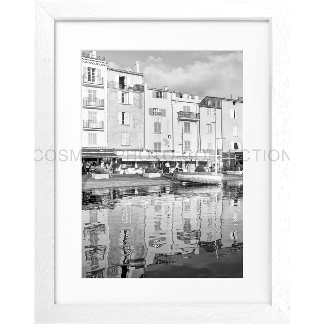 Poster Saint Tropez ST21 - Weiss 3cm / S (25cm x 31cm)