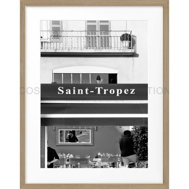 Poster Saint Tropez ST26 - Eiche Furnier 1.5cm / Motiv: