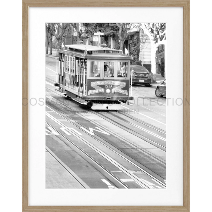 Poster San Francisco SF04 - Eiche Furnier 1.5cm / Motiv: