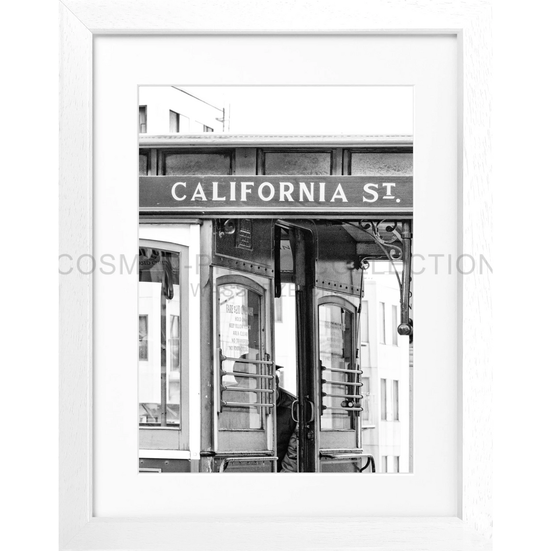 Poster San Francisco SF03 - Weiss 3cm / Motiv: