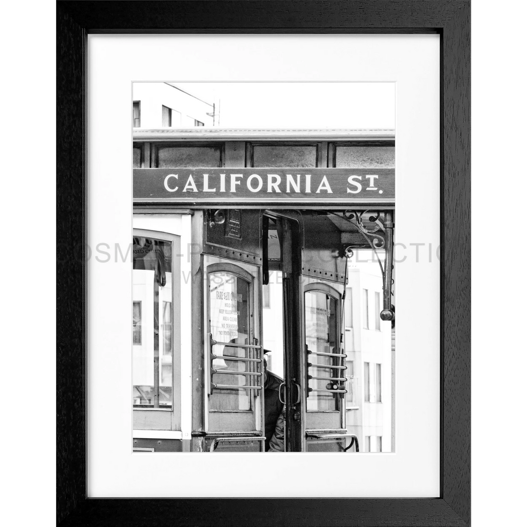 Poster San Francisco SF03 - Schwarz 3cm / Motiv: