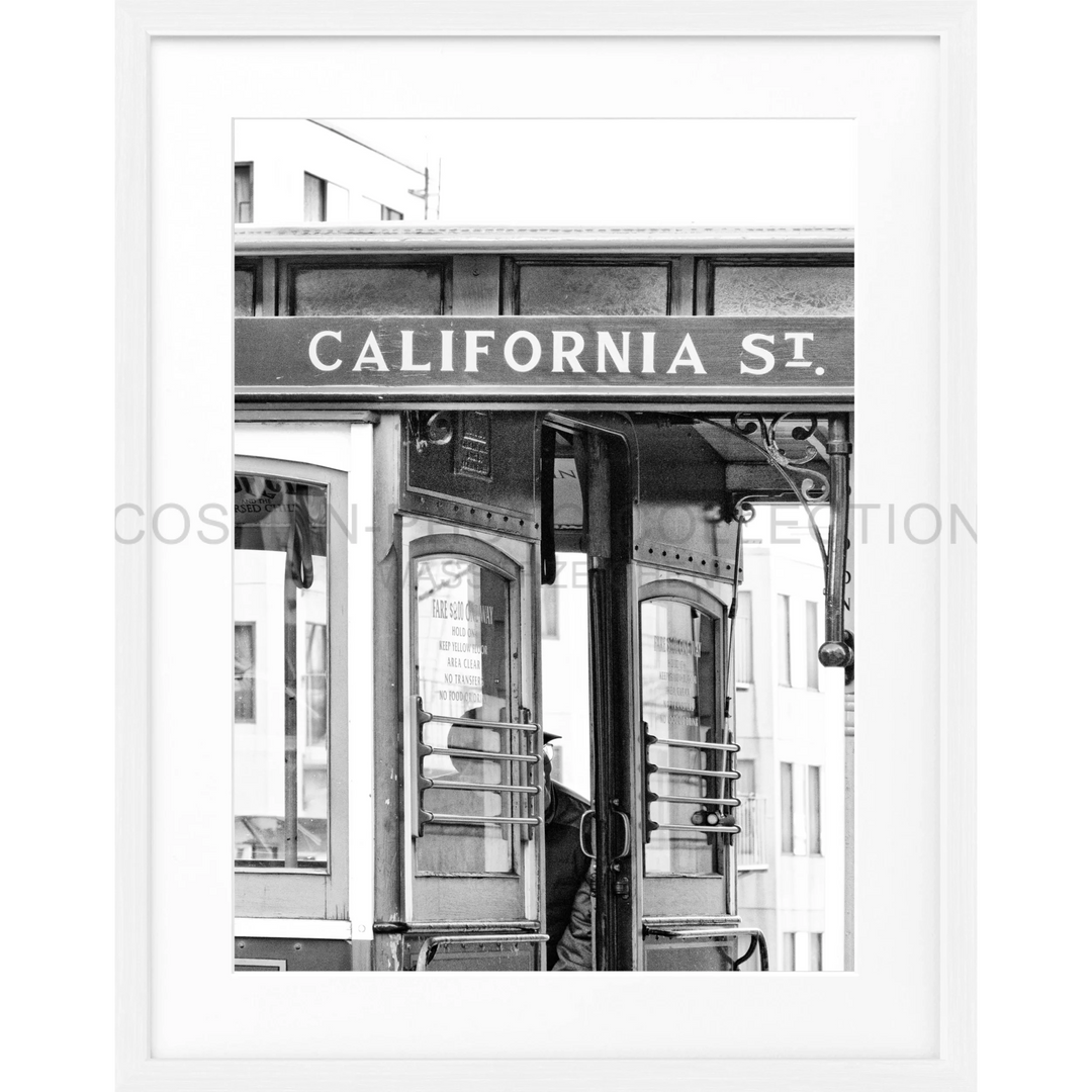 Poster San Francisco SF03 - Weiss 1.5cm / Motiv: